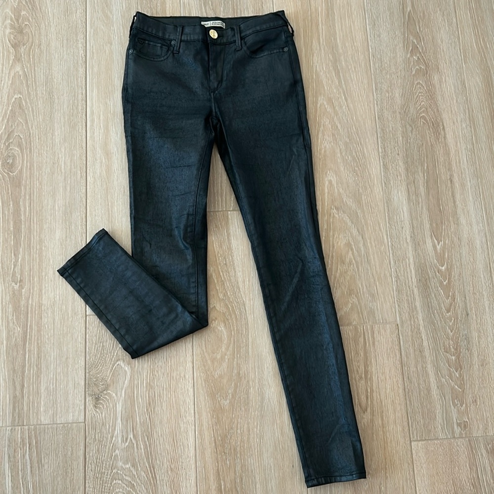 Women’s True Religion Halle Mid Rise Super Skinny Sz 26